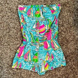 Lilly Pulitzer Sailboat Romper